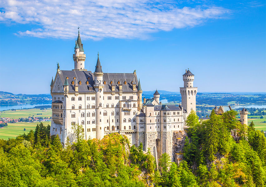 Il castello di Neuschwanstein