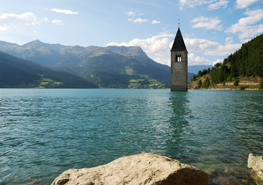 il Lago di Resia