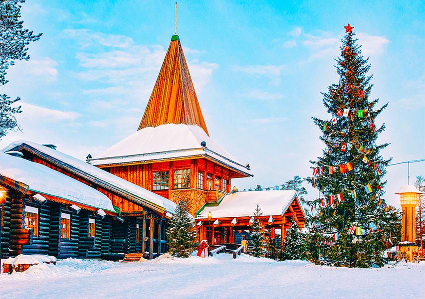 Il villaggio di Babbo Natale a Rovaniemi